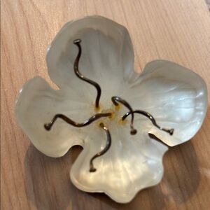 Handcrafted White Brooches Jewelry by Alexis Bittar